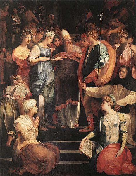 Rosso Fiorentino Marriage of the Virgin France oil painting art